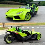 2023 Polaris Slingshot R Turned Three-Wheeled Lamborghini Aventador Fails to Sell for $13,800