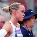 Keely Hodgkinson in tears after pulling out of 400m final at UK championships